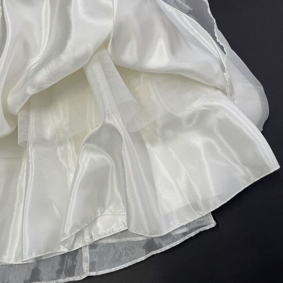 Good Girl Childrens‎ White Pearl Formal Party Wedding Event Dress, Good Girl 499 - Picture 13 of 14